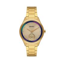 Relógio Orient Feminino Analogico Dourado Fgss0200C1Kx