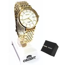 Relógio Orient Feminino Analógico Dourado FGSS1164 B1KX Relógio Orient Feminino Analógico Dourado FGSS1164 B1KX