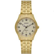 Relógio ORIENT feminino analógico dourado FGSS1248 C2KX