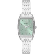 Relógio ORIENT feminino analógico verde mini LBSS0092 F3SX