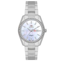 Relógio ORIENT feminino automático prata NH6SS004 B1SX