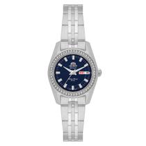 Relógio ORIENT feminino automático prata NH6SS006 D1SX