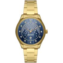 Relógio Orient Feminino Dourado Original Prova d Água Fgss1241 D1kx