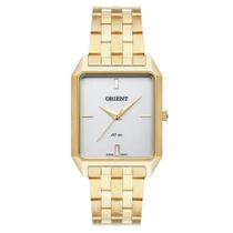 Relógio ORIENT feminino dourado strass LGSS0058 S1KX