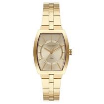 Relógio Orient Feminino Lgss0059 C1Kx Quadrado Dourado