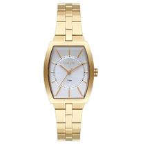 Relógio Orient Feminino Lgss0059 S1Kx Quadrado Dourado