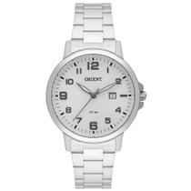 Relógio ORIENT feminino prata branco FBSS1157 S2SX