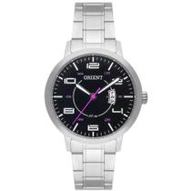 Relogio Orient Feminino Prata preto e rosa pequeno antialérgico FBSS1160 P2SX Relogio Orient Feminino Prata preto e rosa pequeno antialérgico FBSS1160 P2SX