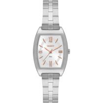 Relógio orient feminino prata quadrado lbss0096 s3sx