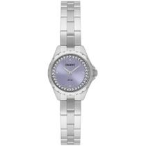 Relógio Orient Feminino Prateado 22MM 50m À Prova D'Água