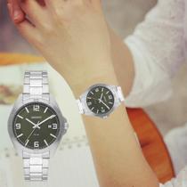 Relógio Orient Feminino Prateado Original Analógico FBSS1154 E2SX