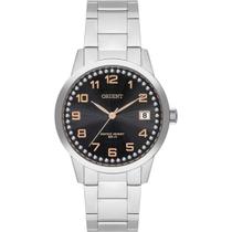 Relógio Orient Feminino Prateado Original Prova dÁgua Fbss1192 P2sx
