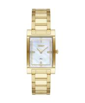 Relógio Orient Feminino Quadrado Dourado Lgss0056 B1Kx