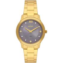 Relógio Orient Feminino Ref: Fgss0225 L3kx Casual Dourado