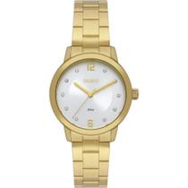 Relógio Orient Feminino Ref: Fgss0226 S2kx Casual Dourado