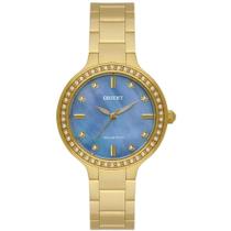 Relógio Orient Feminino Ref: Fgss0229 A1kx Casual Solar Dourado