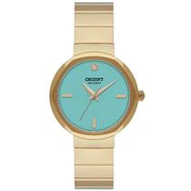 Relógio Orient Feminino Ref: Fgss0249 A1kx Casual Solar Dourado