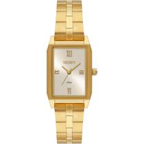 Relógio Orient Feminino Ref: Lgss0074 C3kx Retangular Dourado Relógio Orient Feminino Ref: Lgss0074 C3kx Retangular Dourado