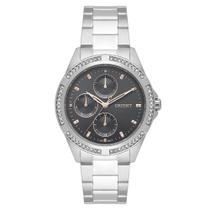 Relógio ORIENT feminino strass prata FBSSM046 G1SX