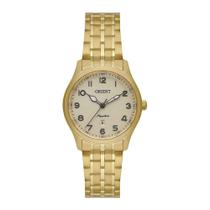 Relógio Orient FGSS1248 C2KX Feminino Aço Dourado 5ATM