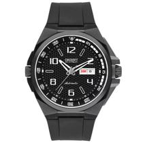 Relógio ORIENT FlyTech automático preto F49PP033 P2PX-EL