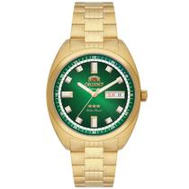 Relógio Orient Heritage Dourado Automático 3 Estrelas Luxo YN6GG004 E1KX Relógio Orient Heritage Dourado Automático 3 Estrelas Luxo YN6GG004 E1KX