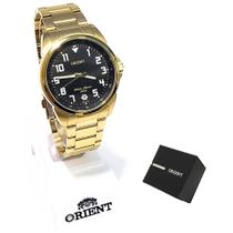 Relógio Orient Masculino Analógico Dourado MGSS1103A P2KX