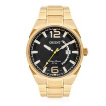 Relógio Orient Masculino Analógico Dourado Mgss1159 P2kx