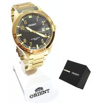 Relógio Orient Masculino Analógico Dourado MGSS1181 P2KX
