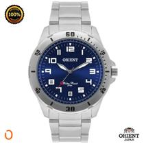Relógio Orient Masculino Analógico MBSS1155A Aço F Azul