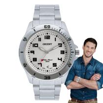 Relógio Orient Masculino Analógico Prata MBSS1155A S2SX
