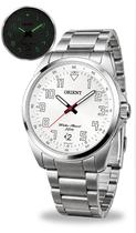 Relógio Orient Masculino Analógico Quartz Esportivo Casual De Pulso Prateado Em Aço Inoxidável A Prova Dágua Em 50 Metros Original Relógio Orient Masculino Analógico Quartz Esportivo Casual De Pulso Prateado Em Aço Inoxidável A Prova Dágua Em 50 Metros Original