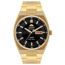 Relógio Orient Masculino Automático Dourado 1 Ano De Garantia