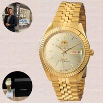 Relógio Orient Masculino Automático Dourado 469EC7NH CIKX