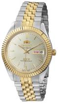 Relógio Orient Masculino Automático Dourado E Prata 469Ed1F Relógio Orient Masculino Automático Dourado E Prata 469Ed1F