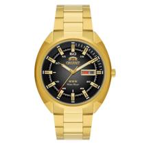 Relógio orient masculino automatico dourado nh3gg006 p1kx