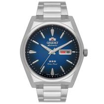 Relógio Orient Masculino Automático F49SS013 Aço F Azul