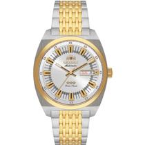 Relógio orient masculino automatico heritage 3 estrelas yn6mm018 s1sk
