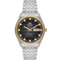 Relógio Orient Masculino Automático Heritage Bicolor Safira Preto YN6TT014 P1SX Original Relógio Orient Masculino Automático Heritage Bicolor Safira Preto YN6TT014 P1SX Original