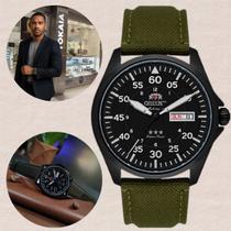 Relógio Orient Masculino Automático Militar Preto YN6PN009 P2EX