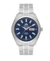 Relógio Orient Masculino Automático Prata 469SS075NH D1SX Relógio Orient Masculino Automático Prata 469SS075NH D1SX