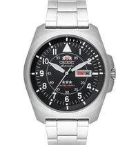 Relógio orient masculino automatico prata f49ss019 p2sx