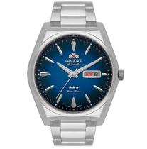 Relógio orient masculino automático prateado f49ss013 d1sx Relógio orient masculino automático prateado f49ss013 d1sx