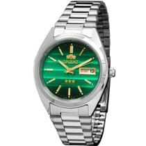 Relogio Orient Masculino Automatico sem bateria mecânico verde 469WA3F E1SX