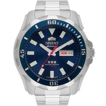 Relógio Orient Masculino Automático Três Estrelas 469SS078NHD1SX