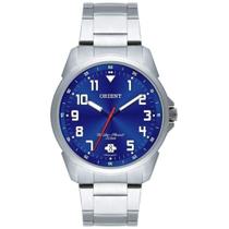 Relógio Orient Masculino Azul Aço Inox prova d'agua MBSS1154A D2SX