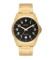 Relógio Orient Masculino Clássico Dourado MGSS1103A P2KX