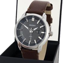 Relógio orient masculino couro mbsc1039 g1nx Relógio orient masculino couro mbsc1039 g1nx