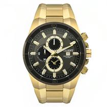 Relógio Orient Masculino Cronógrafo Dourado CA MGSSC004 G1KX