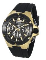 Relógio Orient Masculino Cronógrafo Dourado MGSPC005 G1PX